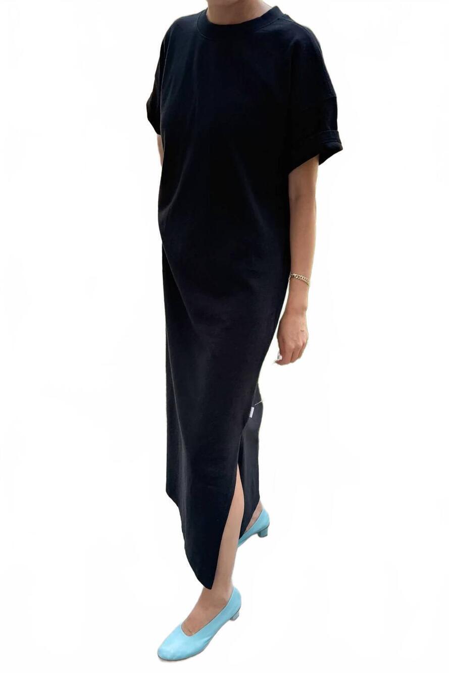 NEW LE BON SHOPPE her t-shirt dress in black